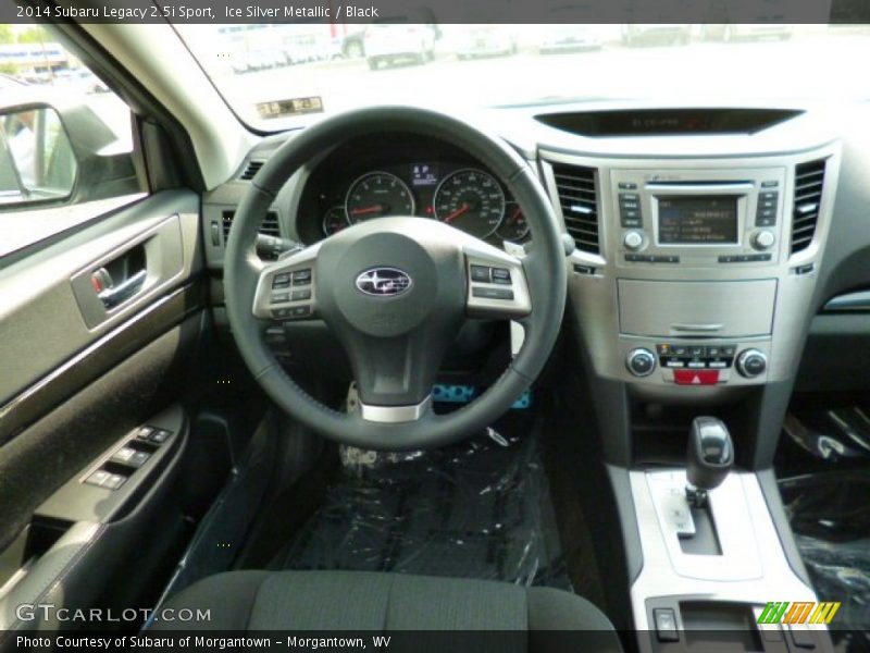 Ice Silver Metallic / Black 2014 Subaru Legacy 2.5i Sport