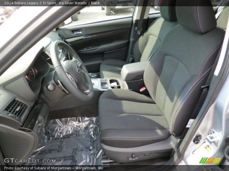 Ice Silver Metallic / Black 2014 Subaru Legacy 2.5i Sport