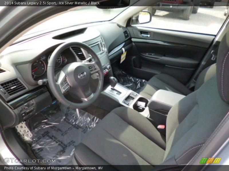 Ice Silver Metallic / Black 2014 Subaru Legacy 2.5i Sport