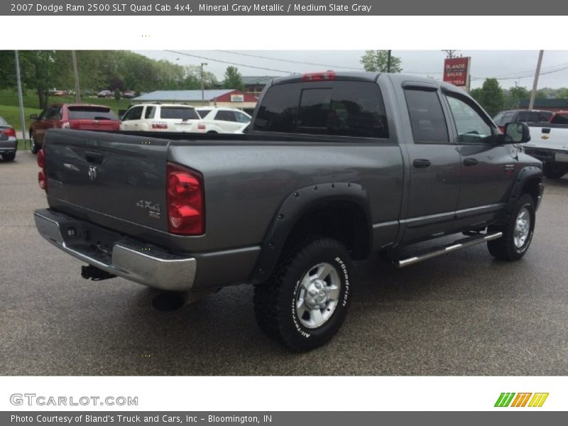 Mineral Gray Metallic / Medium Slate Gray 2007 Dodge Ram 2500 SLT Quad Cab 4x4