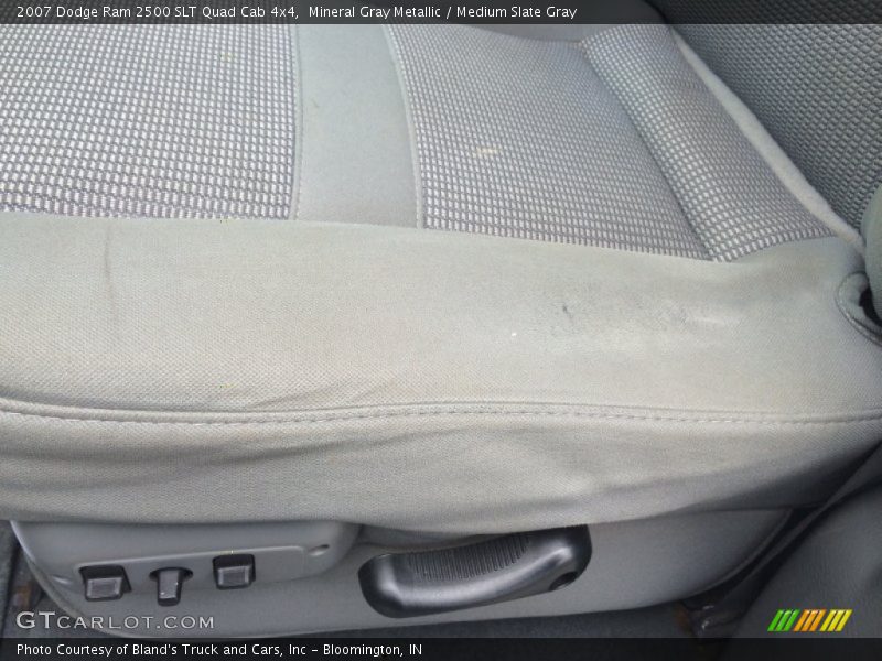 Mineral Gray Metallic / Medium Slate Gray 2007 Dodge Ram 2500 SLT Quad Cab 4x4