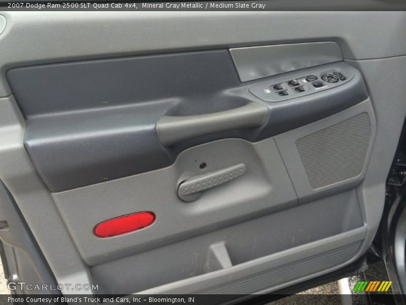 Mineral Gray Metallic / Medium Slate Gray 2007 Dodge Ram 2500 SLT Quad Cab 4x4