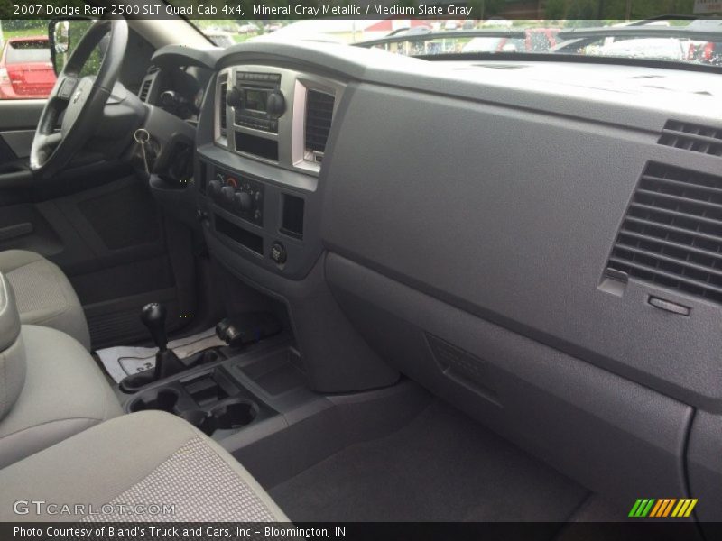 Mineral Gray Metallic / Medium Slate Gray 2007 Dodge Ram 2500 SLT Quad Cab 4x4