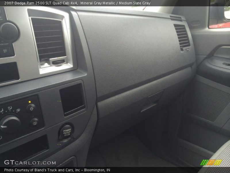Mineral Gray Metallic / Medium Slate Gray 2007 Dodge Ram 2500 SLT Quad Cab 4x4