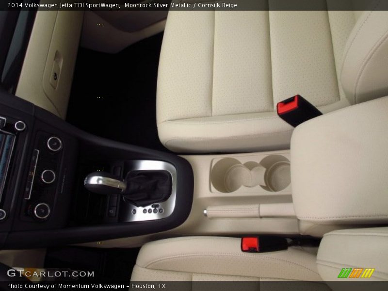 Moonrock Silver Metallic / Cornsilk Beige 2014 Volkswagen Jetta TDI SportWagen