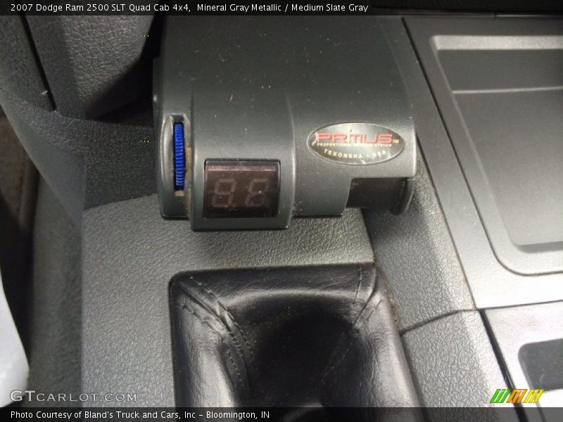 Mineral Gray Metallic / Medium Slate Gray 2007 Dodge Ram 2500 SLT Quad Cab 4x4