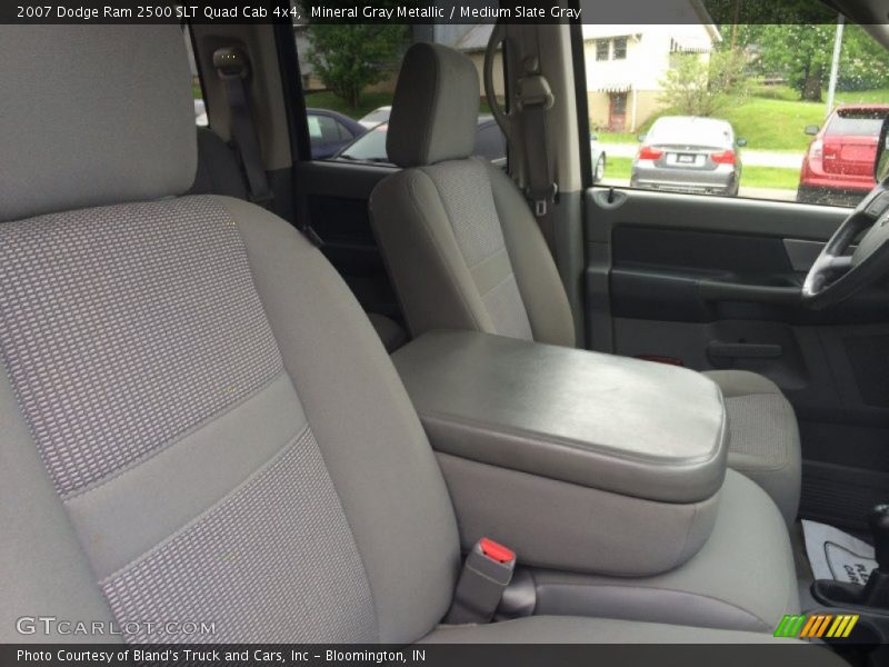 Mineral Gray Metallic / Medium Slate Gray 2007 Dodge Ram 2500 SLT Quad Cab 4x4