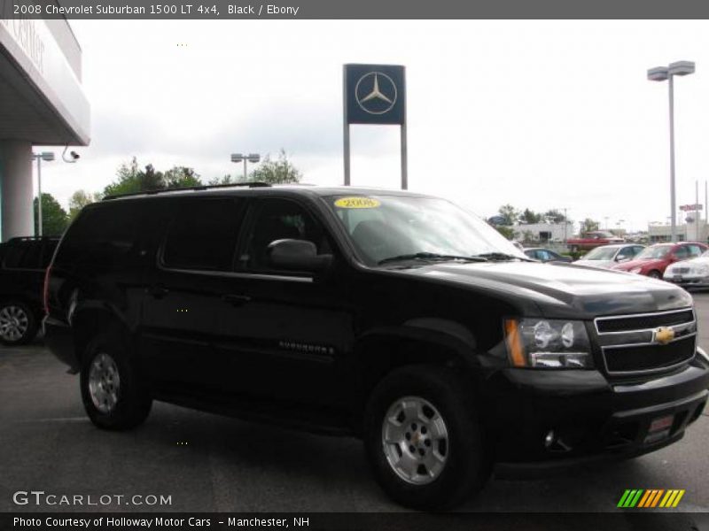 Black / Ebony 2008 Chevrolet Suburban 1500 LT 4x4