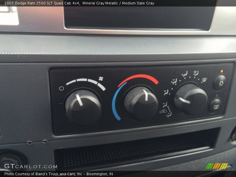 Mineral Gray Metallic / Medium Slate Gray 2007 Dodge Ram 2500 SLT Quad Cab 4x4