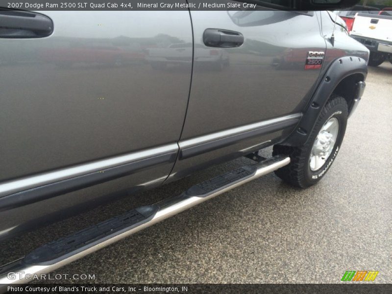 Mineral Gray Metallic / Medium Slate Gray 2007 Dodge Ram 2500 SLT Quad Cab 4x4