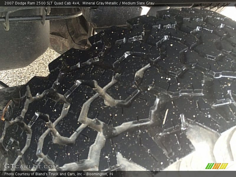 Mineral Gray Metallic / Medium Slate Gray 2007 Dodge Ram 2500 SLT Quad Cab 4x4