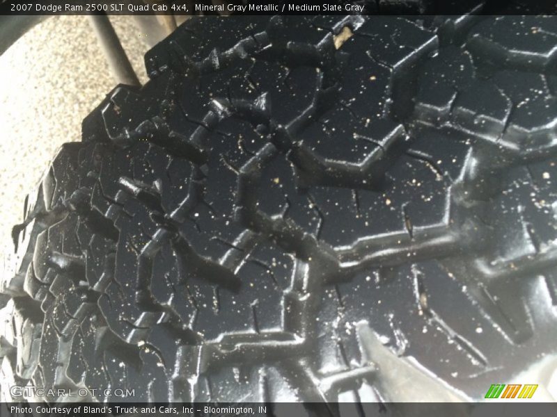 Mineral Gray Metallic / Medium Slate Gray 2007 Dodge Ram 2500 SLT Quad Cab 4x4