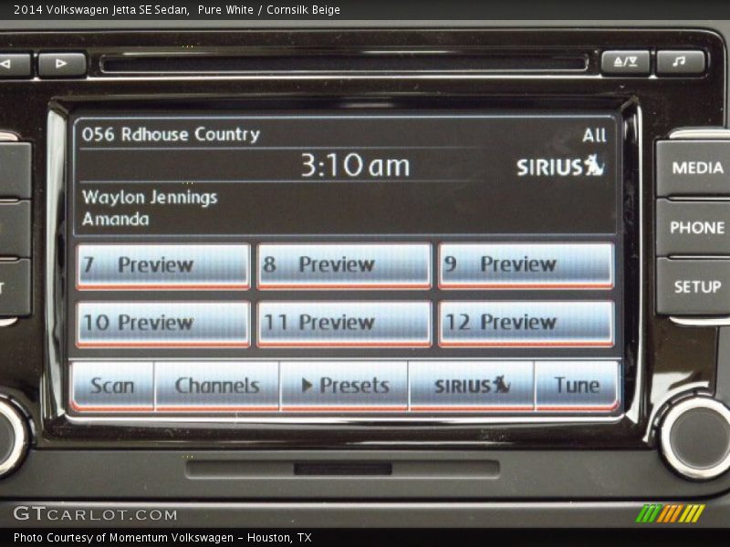 Pure White / Cornsilk Beige 2014 Volkswagen Jetta SE Sedan