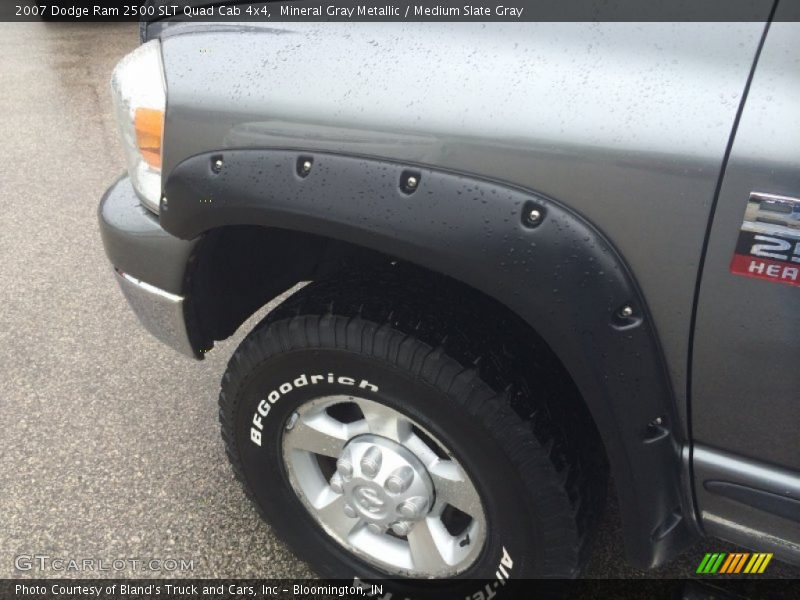 Mineral Gray Metallic / Medium Slate Gray 2007 Dodge Ram 2500 SLT Quad Cab 4x4