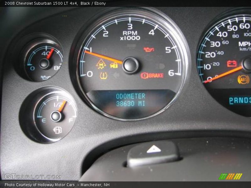 Black / Ebony 2008 Chevrolet Suburban 1500 LT 4x4