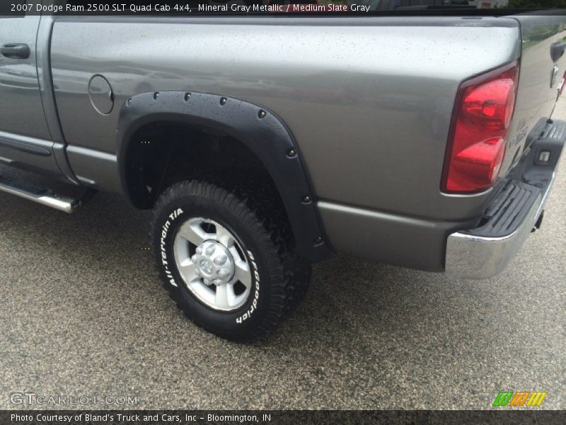Mineral Gray Metallic / Medium Slate Gray 2007 Dodge Ram 2500 SLT Quad Cab 4x4