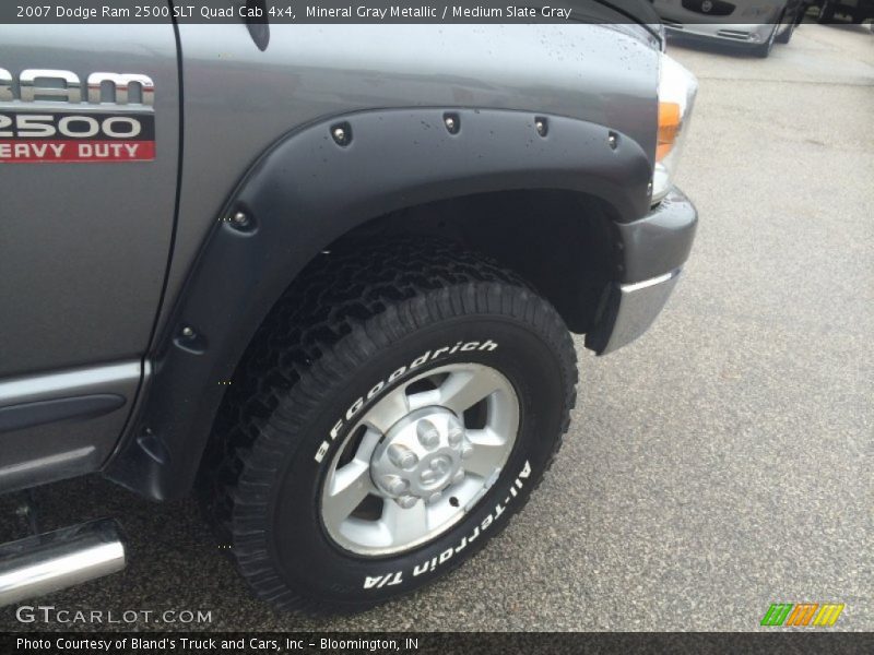 Mineral Gray Metallic / Medium Slate Gray 2007 Dodge Ram 2500 SLT Quad Cab 4x4
