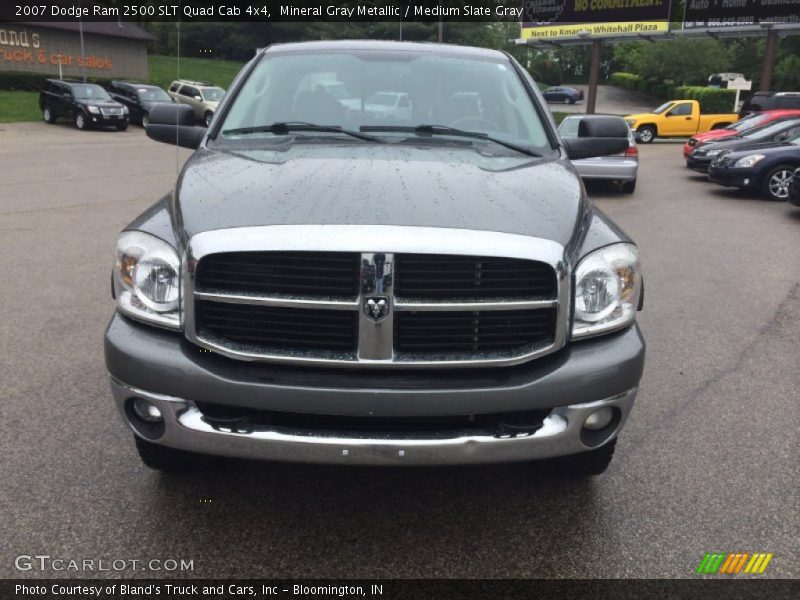 Mineral Gray Metallic / Medium Slate Gray 2007 Dodge Ram 2500 SLT Quad Cab 4x4