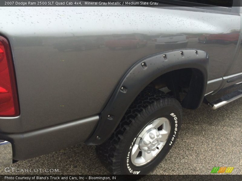 Mineral Gray Metallic / Medium Slate Gray 2007 Dodge Ram 2500 SLT Quad Cab 4x4