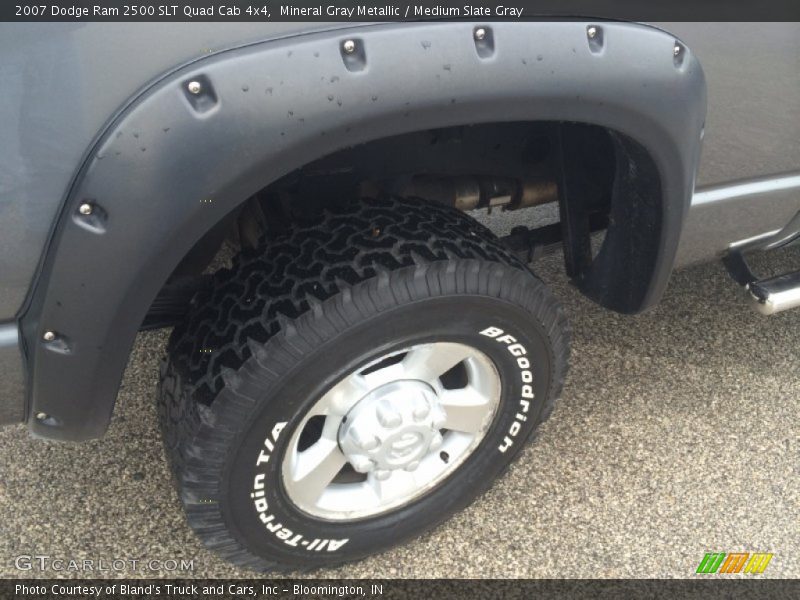 Mineral Gray Metallic / Medium Slate Gray 2007 Dodge Ram 2500 SLT Quad Cab 4x4