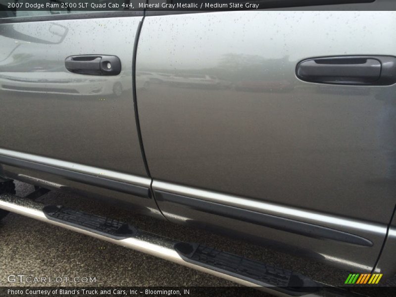 Mineral Gray Metallic / Medium Slate Gray 2007 Dodge Ram 2500 SLT Quad Cab 4x4