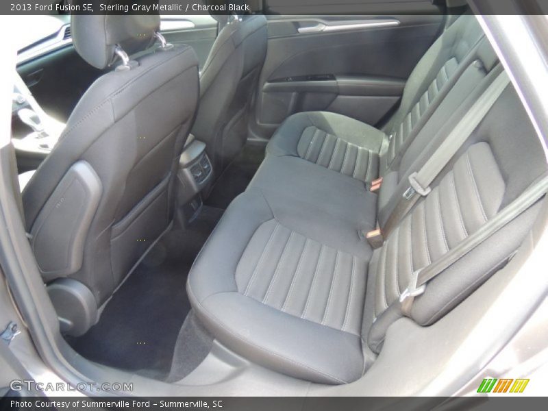 Sterling Gray Metallic / Charcoal Black 2013 Ford Fusion SE