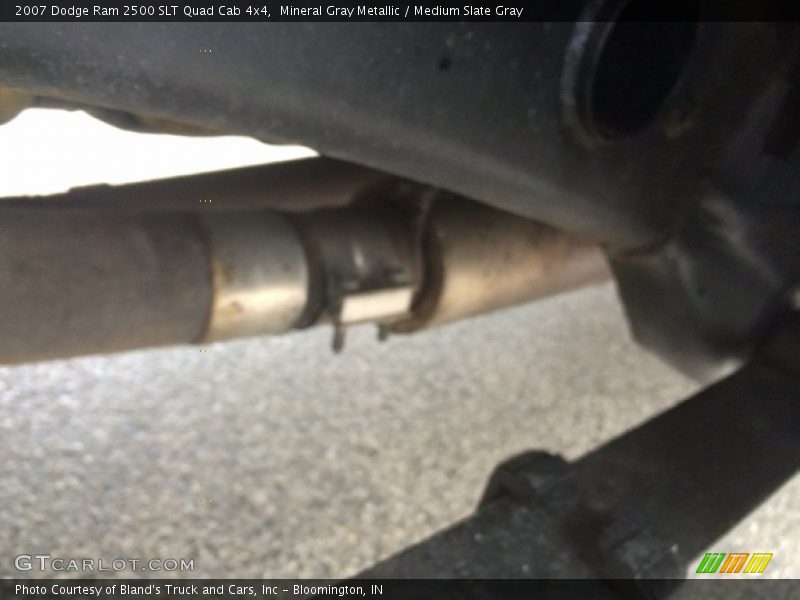 Mineral Gray Metallic / Medium Slate Gray 2007 Dodge Ram 2500 SLT Quad Cab 4x4