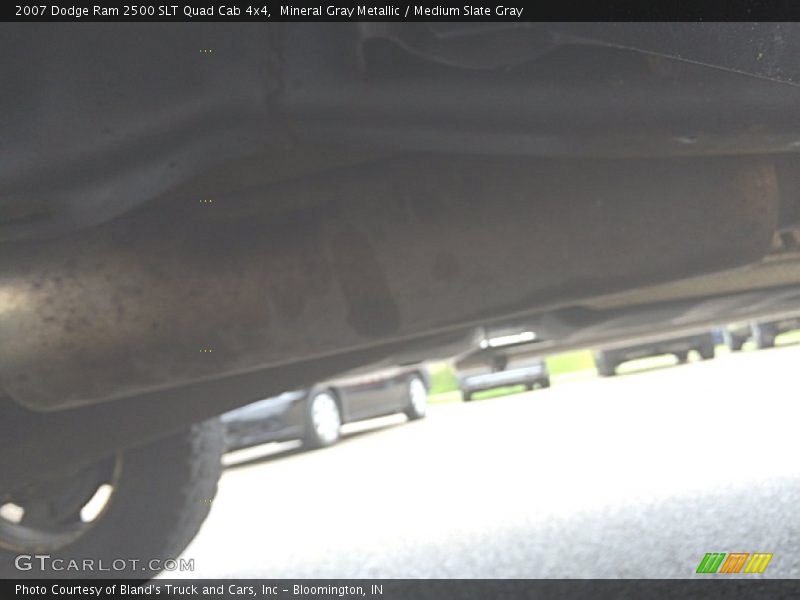 Mineral Gray Metallic / Medium Slate Gray 2007 Dodge Ram 2500 SLT Quad Cab 4x4