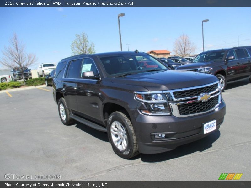 Tungsten Metallic / Jet Black/Dark Ash 2015 Chevrolet Tahoe LT 4WD