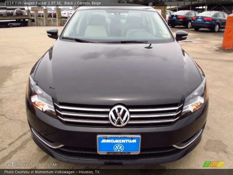 Black / Cornsilk Beige 2014 Volkswagen Passat 1.8T SE