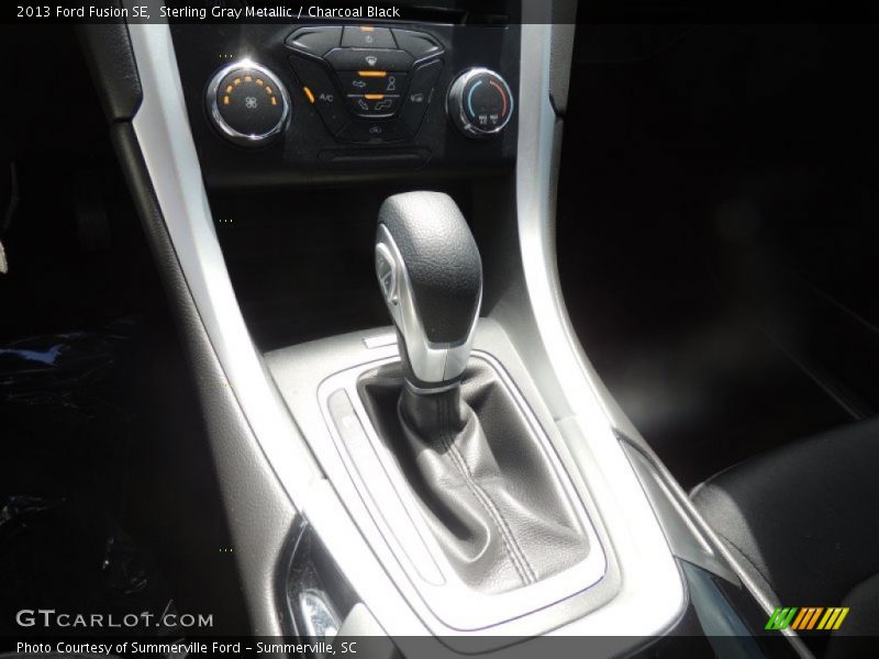 Sterling Gray Metallic / Charcoal Black 2013 Ford Fusion SE