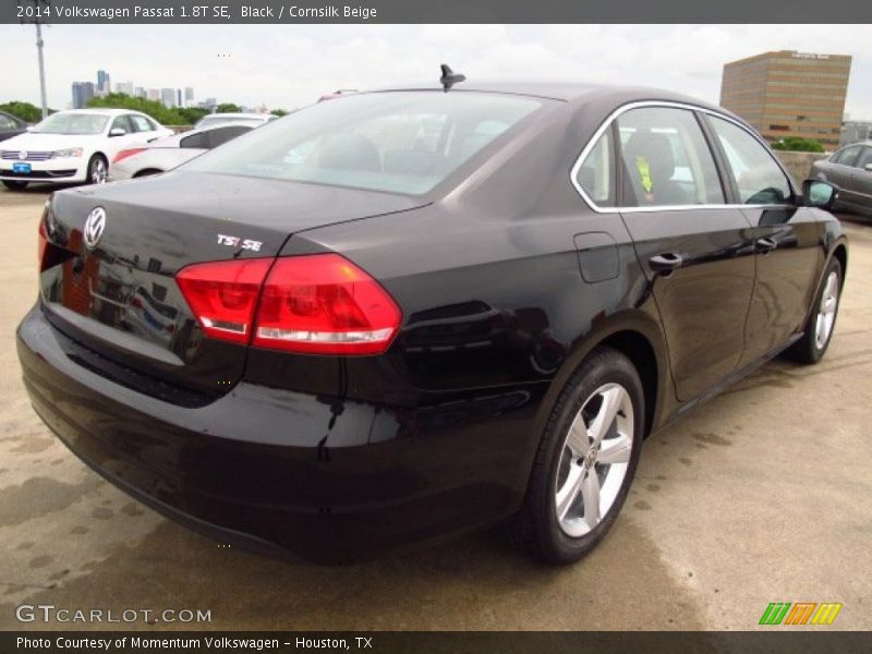 Black / Cornsilk Beige 2014 Volkswagen Passat 1.8T SE