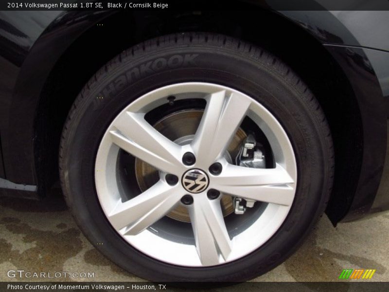 Black / Cornsilk Beige 2014 Volkswagen Passat 1.8T SE