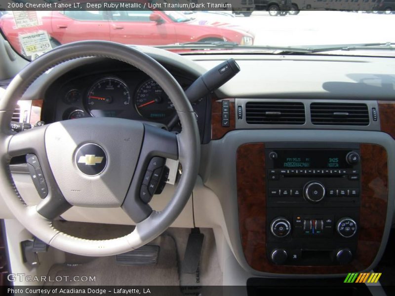 Deep Ruby Metallic / Light Titanium/Dark Titanium 2008 Chevrolet Tahoe LT