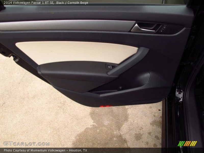 Black / Cornsilk Beige 2014 Volkswagen Passat 1.8T SE