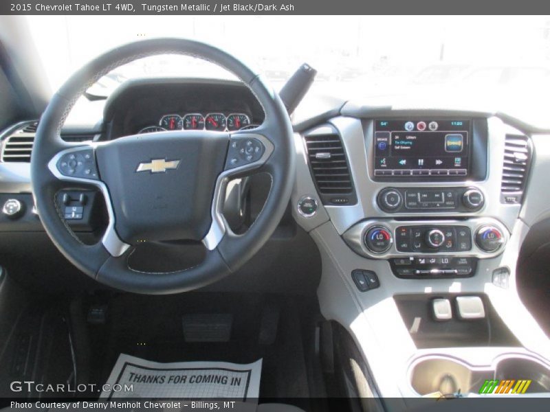 Tungsten Metallic / Jet Black/Dark Ash 2015 Chevrolet Tahoe LT 4WD