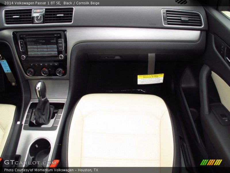 Black / Cornsilk Beige 2014 Volkswagen Passat 1.8T SE