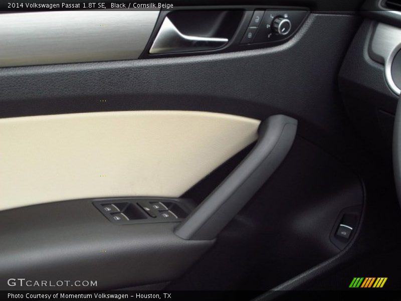 Black / Cornsilk Beige 2014 Volkswagen Passat 1.8T SE