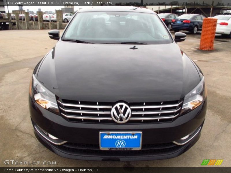 Black / Titan Black 2014 Volkswagen Passat 1.8T SEL Premium