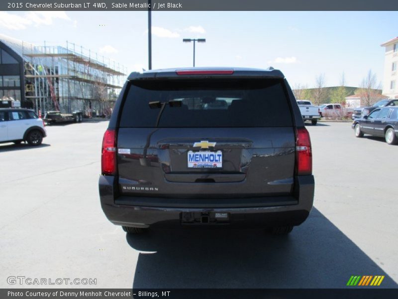Sable Metallic / Jet Black 2015 Chevrolet Suburban LT 4WD