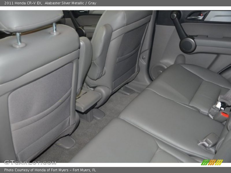 Alabaster Silver Metallic / Gray 2011 Honda CR-V EX