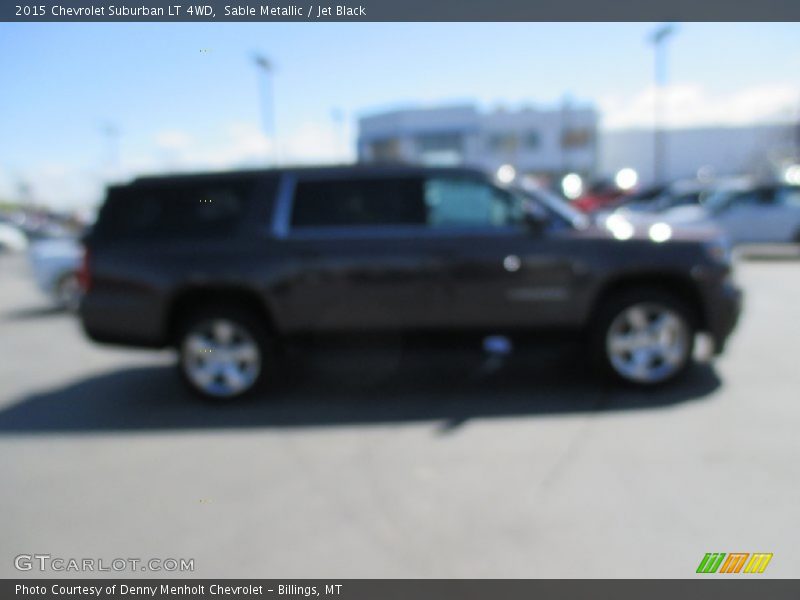 Sable Metallic / Jet Black 2015 Chevrolet Suburban LT 4WD
