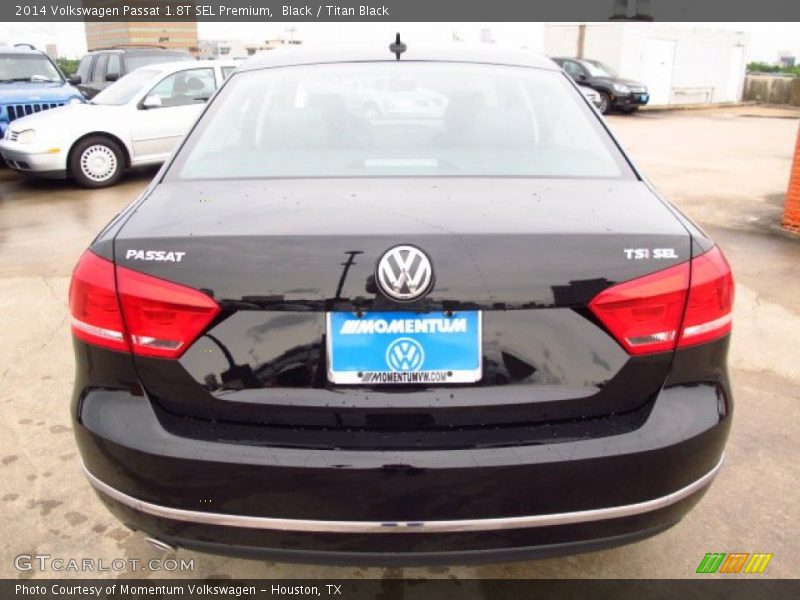 Black / Titan Black 2014 Volkswagen Passat 1.8T SEL Premium