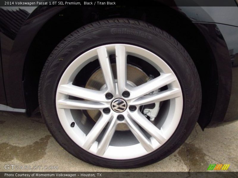 Black / Titan Black 2014 Volkswagen Passat 1.8T SEL Premium