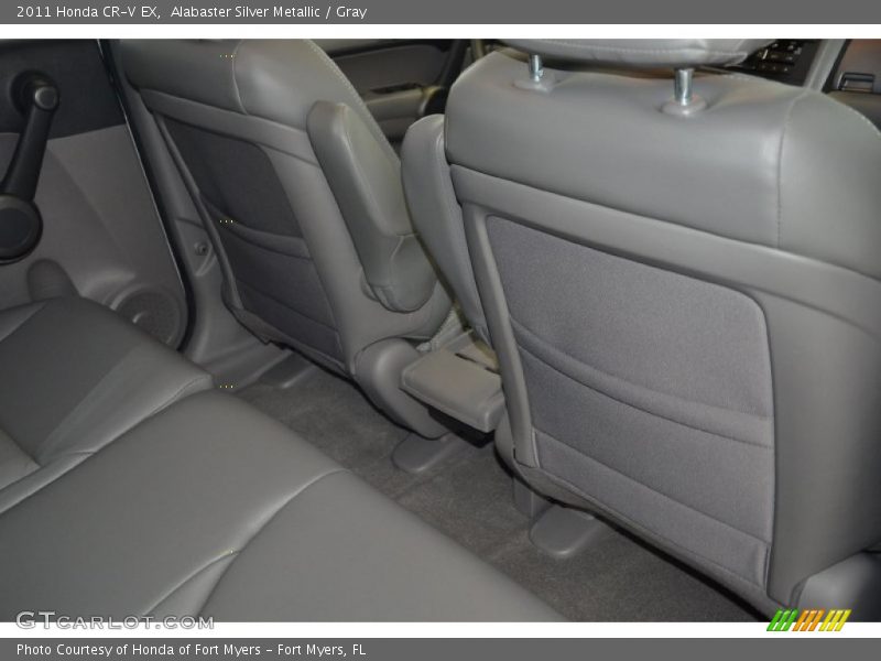 Alabaster Silver Metallic / Gray 2011 Honda CR-V EX