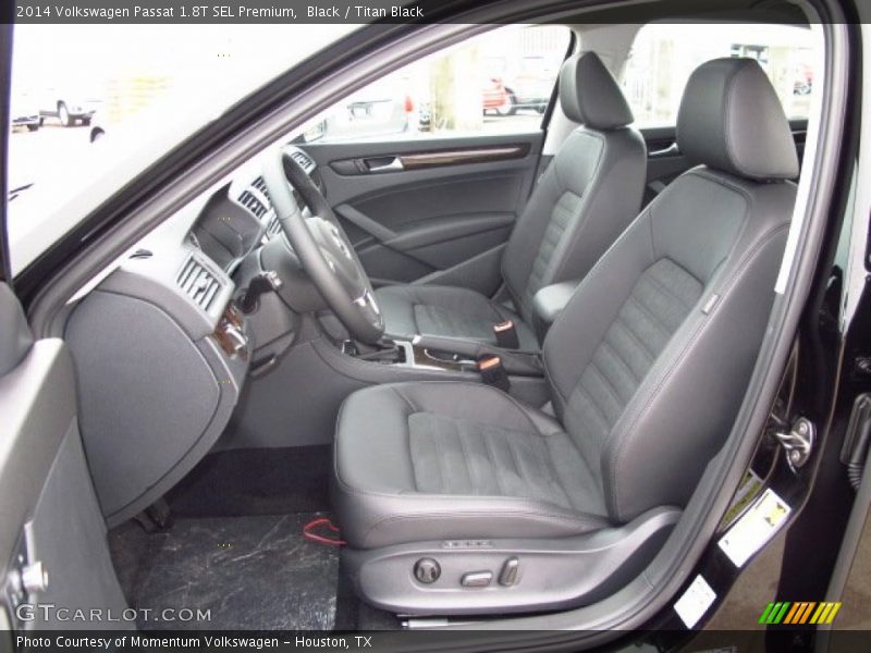 Black / Titan Black 2014 Volkswagen Passat 1.8T SEL Premium