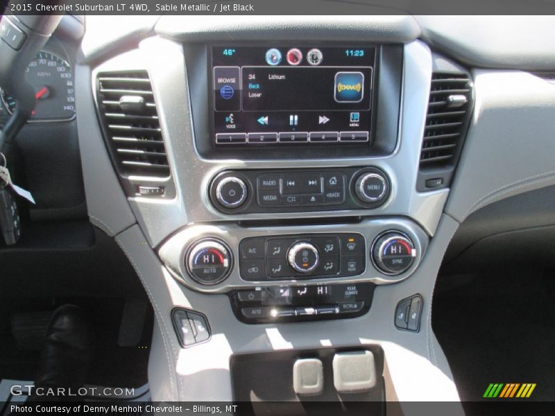 Sable Metallic / Jet Black 2015 Chevrolet Suburban LT 4WD