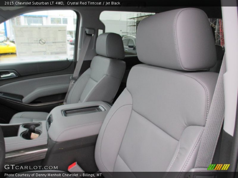 Crystal Red Tintcoat / Jet Black 2015 Chevrolet Suburban LT 4WD