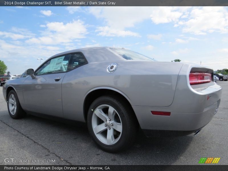 Billet Silver Metallic / Dark Slate Gray 2014 Dodge Challenger SXT