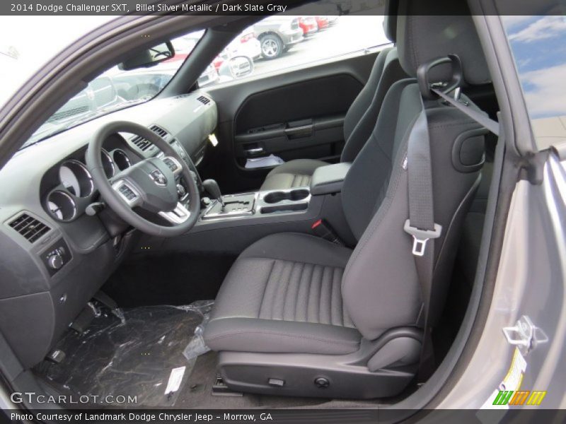 Billet Silver Metallic / Dark Slate Gray 2014 Dodge Challenger SXT